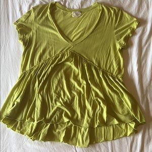 Anthropologie T.La Babydoll Shirt